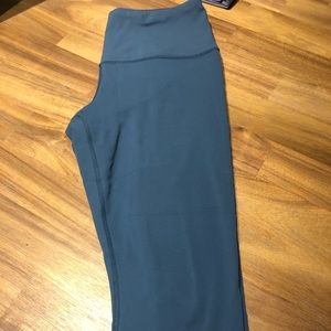 Yogalicious Lux Blue Teal Ankle Length Leggings